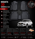 MOQUETA 3D TERMOFORMADA CHEV. GROOVE 2021 - 2024