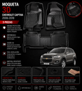 MOQUETA 3D TERMOFORMADA CHEVROLET CAPTIVA 2006 - 2018