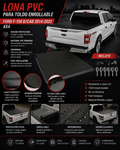 LONA PVC TAPA TOLDO ENROLLABLE FORD F-150 D/CAB 2014 - 2022