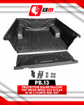 PROTECTOR BALDE FALCON TOY HILUX REVO 4X2 D/CABINA 2016 - 2018 C/CORTE RIEL EXT